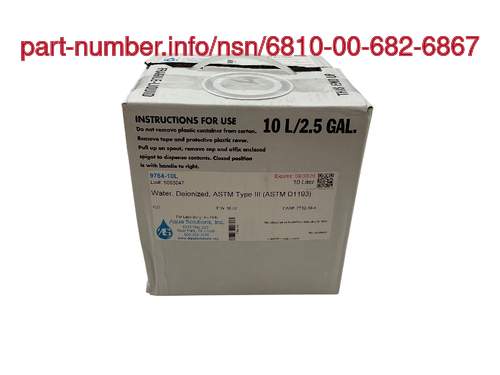 NSN 6810-00-682-6867