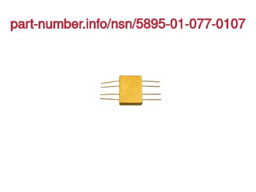 NSN 5895-01-077-0107