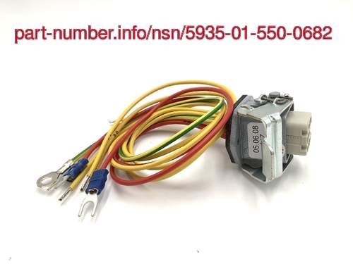 Picture of NSN 5935-01-550-0682 NSN 5935-01-550-0682