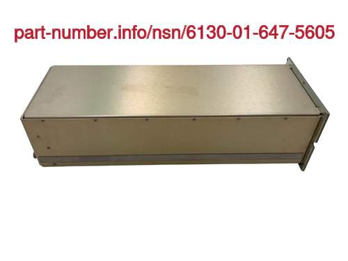 NSN 6130-01-647-5605