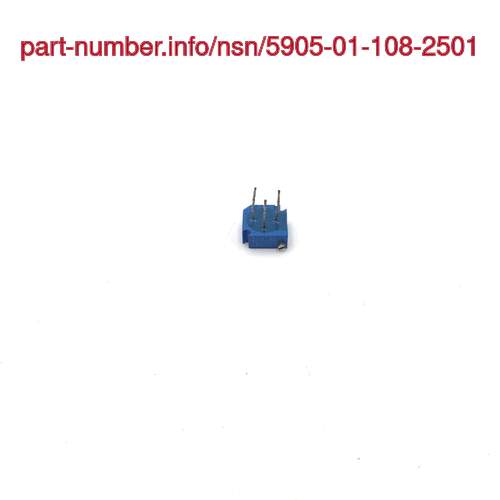 NSN 5905-01-108-2501