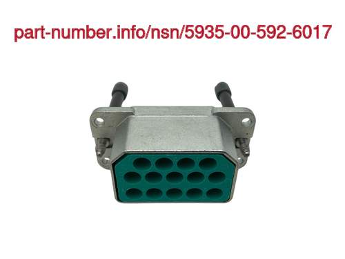 NSN 5935-00-592-6017