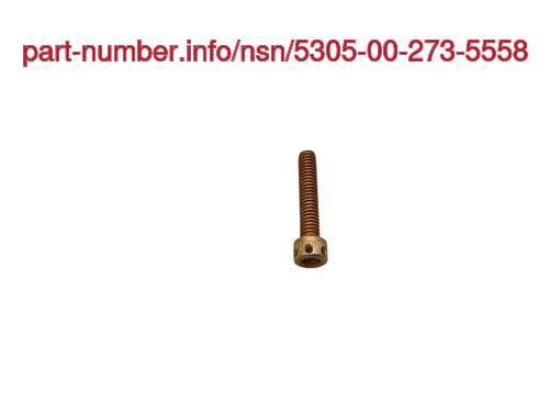 NSN 5305-00-273-5558