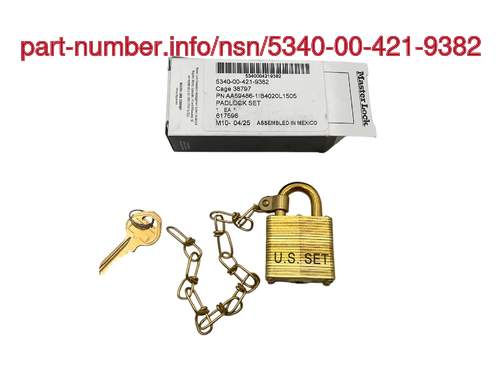 NSN 5340-00-421-9382