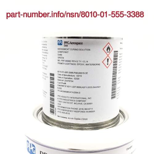 Picture of NSN 8010-01-555-3388 NSN 8010-01-555-3388