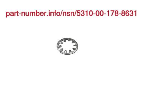 NSN 5310-00-178-8631