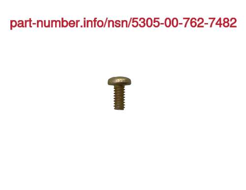 NSN 5305-00-762-7482