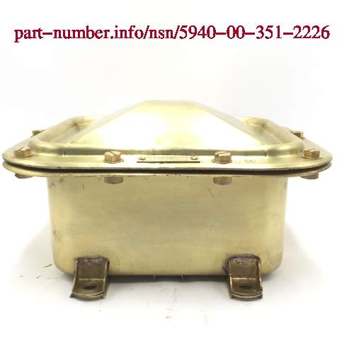 Picture of NSN 5940-00-351-2226 NSN 5940-00-351-2226