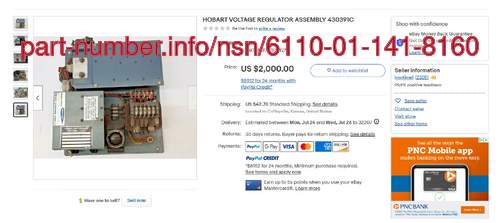 NSN 6110-01-141-8160
