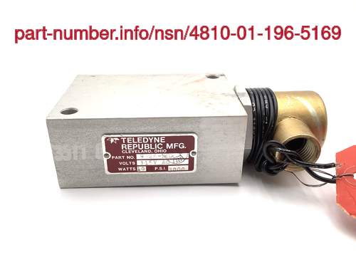 Picture of NSN 4810-01-196-5169 NSN 4810-01-196-5169