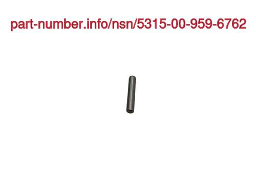NSN 5315-00-959-6762