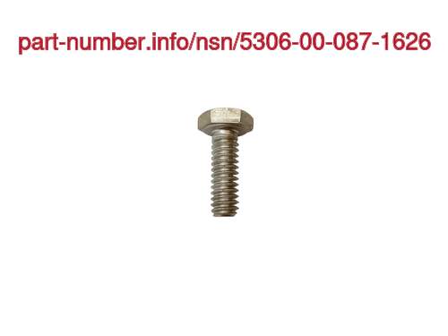 NSN 5306-00-087-1626
