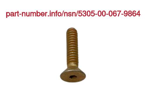 NSN 5305-00-067-9864