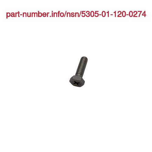 NSN 5305-01-120-0274