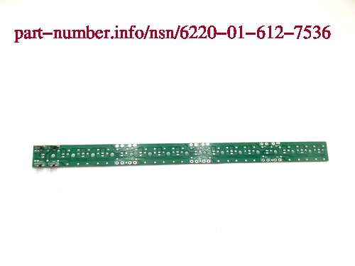 Picture of NSN 6220-01-612-7536 NSN 6220-01-612-7536