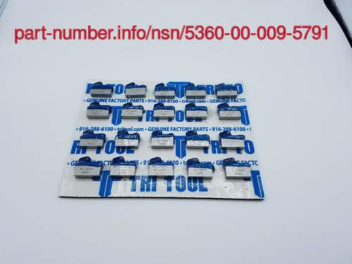 NSN 5360-00-009-5791