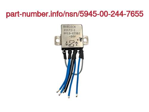NSN 5945-00-244-7655