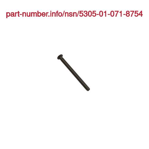 NSN 5305-01-071-8754
