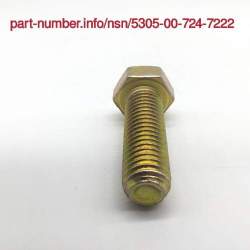 Picture of NSN 5305-00-724-7222 NSN 5305-00-724-7222