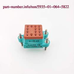 Picture of NSN 5935-01-064-5822 NSN 5935-01-064-5822