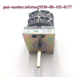 Picture of NSN 5930-00-102-8177 NSN 5930-00-102-8177