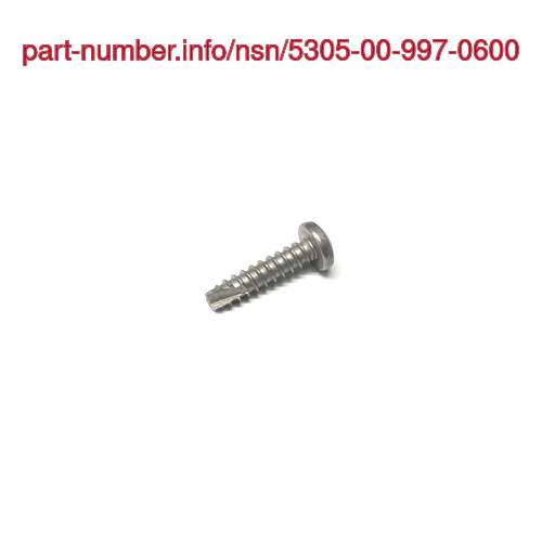 NSN 5305-00-997-0600