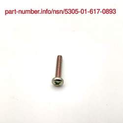 Picture of NSN 5305-01-617-0893 NSN 5305-01-617-0893