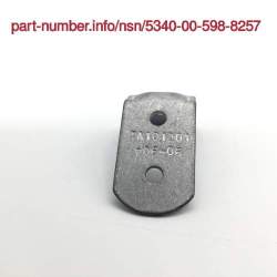 Picture of NSN 5340-00-598-8257 NSN 5340-00-598-8257