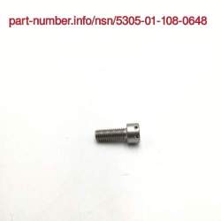 Picture of NSN 5305-01-108-0648 NSN 5305-01-108-0648