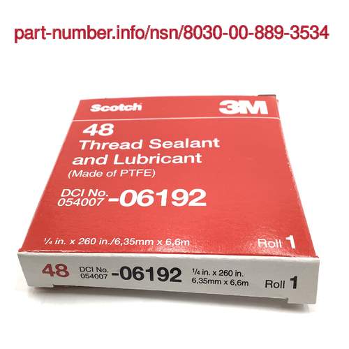 NSN 8030-00-889-3534