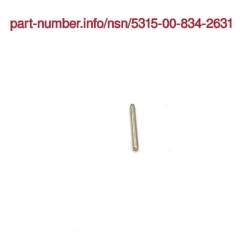 Picture of NSN 5315-00-834-2631 NSN 5315-00-834-2631