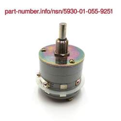 Picture of NSN 5930-01-055-9251 NSN 5930-01-055-9251