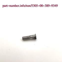 Picture of NSN 5305-00-389-9349 NSN 5305-00-389-9349