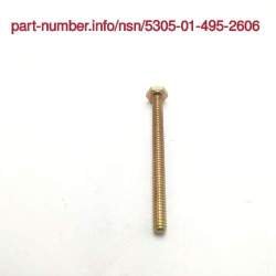 Picture of NSN 5305-01-495-2606 NSN 5305-01-495-2606