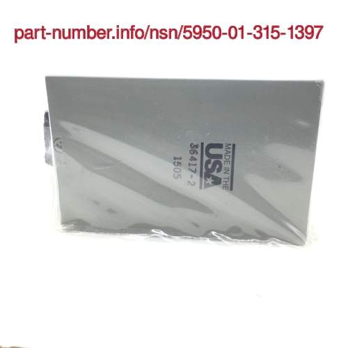 Picture of NSN 5950-01-315-1397 NSN 5950-01-315-1397