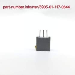 Picture of NSN 5905-01-117-0644 NSN 5905-01-117-0644