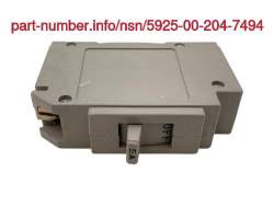 Picture of NSN 5925-00-204-7494 NSN 5925-00-204-7494