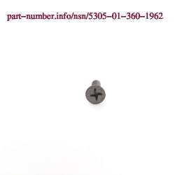 Picture of NSN 5305-01-360-1962 NSN 5305-01-360-1962