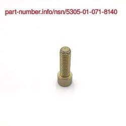 Picture of NSN 5305-01-071-8140 NSN 5305-01-071-8140