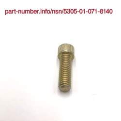 Picture of NSN 5305-01-071-8140 NSN 5305-01-071-8140