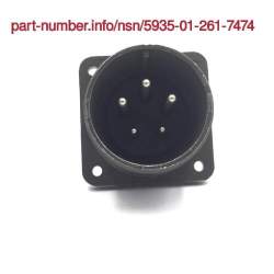 Picture of NSN 5935-01-261-7474 NSN 5935-01-261-7474