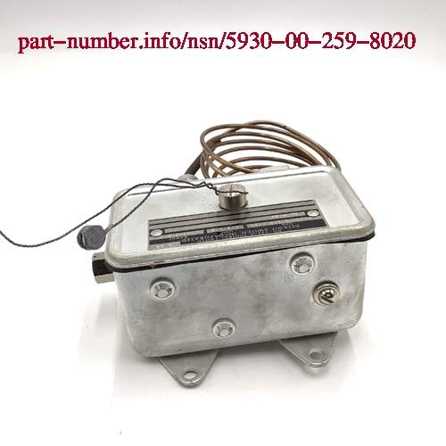 NSN 5930-00-259-8020
