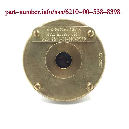 Picture of NSN 6210-00-538-8398 NSN 6210-00-538-8398