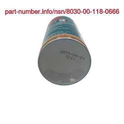 NSN 8030-00-118-0666