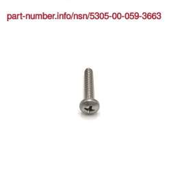 NSN 5305-00-059-3663