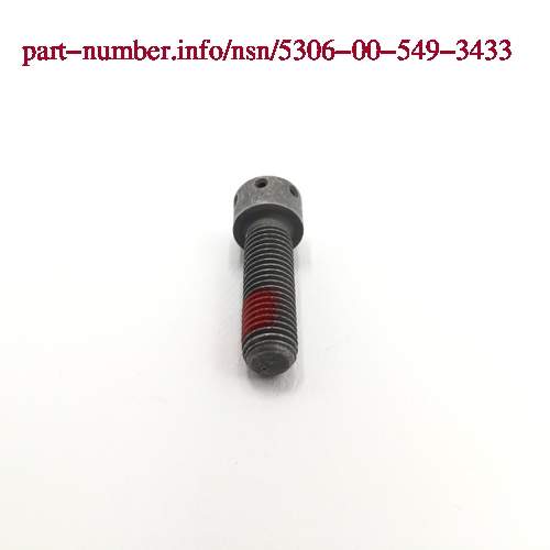 Picture of NSN 5306-00-549-3433 NSN 5306-00-549-3433