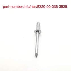 Picture of NSN 5320-00-236-3929 NSN 5320-00-236-3929