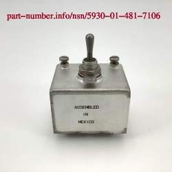 NSN 5930-01-481-7106