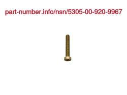 NSN 5305-00-920-9967