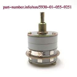 Picture of NSN 5930-01-055-9251 NSN 5930-01-055-9251